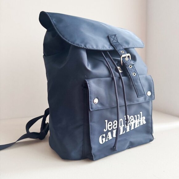 Jean Paul Gaultier Navy Blue Classic Backpack - Picture 3 of 7